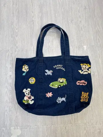 OSAMU GOODS 데님 토트백