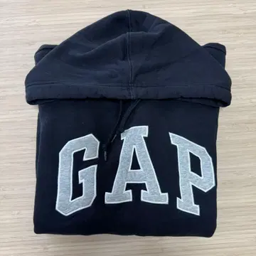GAP 후드 부착 후드티 M 사이즈 블랙