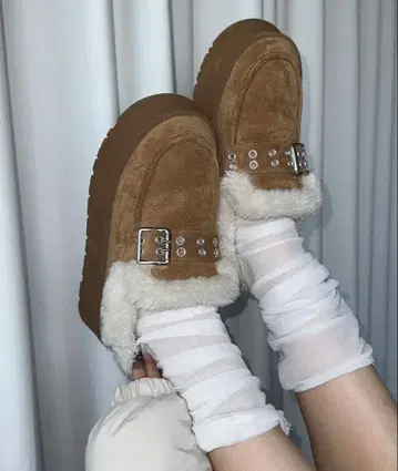 sedacle girl 버클 어그 부츠 M