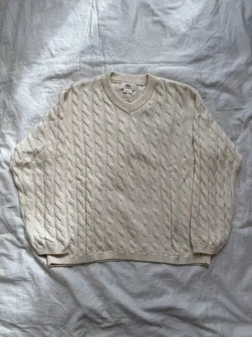 ZARA MAN 90'S ARCHIVE 케이블 니트 스웨터