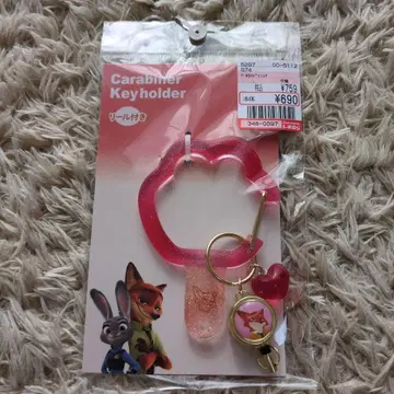 주토피아 닉 키링