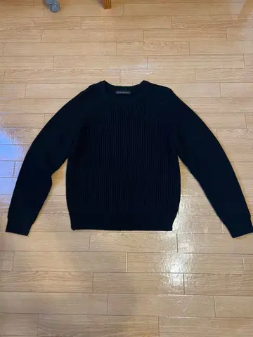 나노 유니버스 블랙 니트 사이즈 S