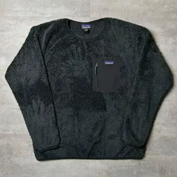 Patagonia 로스 가토 크루 플리스 블랙 XL 사이즈