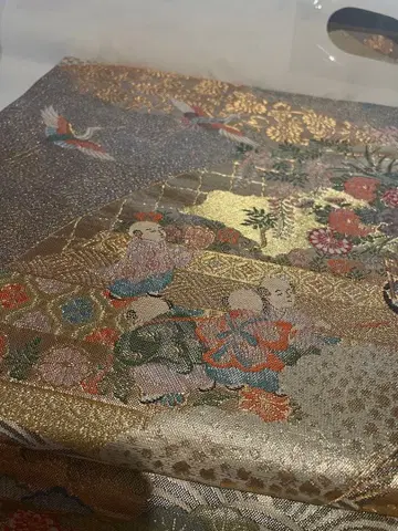 츠케오비 고급 후쿠로 오비 (이중 북)