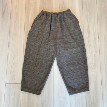 오로네 벌룬 팬츠 체크 portom22174