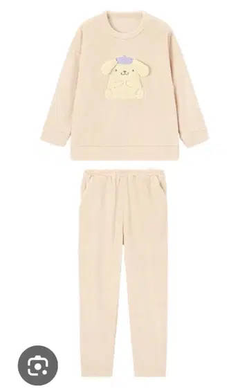 GU 산리오 폼폼푸딩 마쉬멜로우 느낌 라운지 L