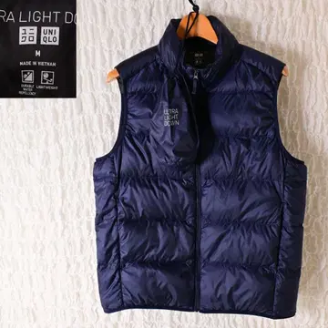 R3 Men M 유니클로 울트라 라이트 다운 베스트 와이드 퀼트 9058