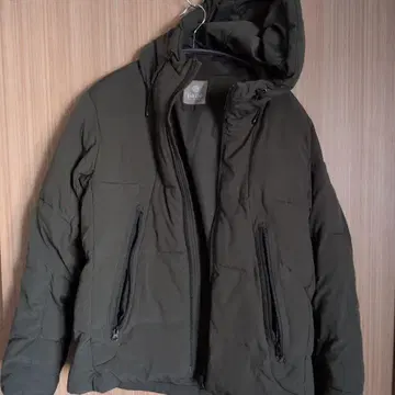 nano universe 후드 부착 다운 자켓