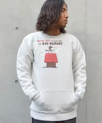 새상품 잭슨 마티스 스누피 더블 페이스 맨투맨 트레이닝복