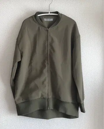 올리브색 집업 자켓 니코앤드 프리 사이즈