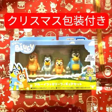 새상품 블루이 패밀리 피규어 4체 세트 타카라토미