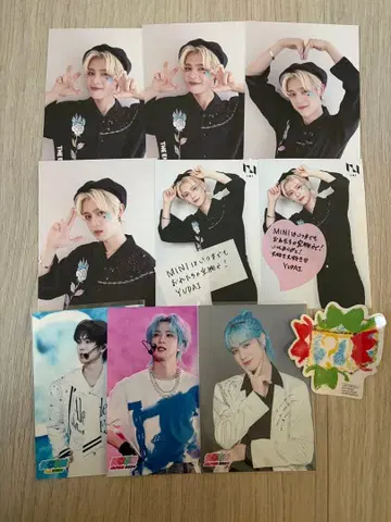 INI 사노 유다이 museum kcon L판 엽서 스티커 낙하물