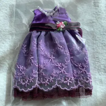 리카짱 옷 갈아입기 의류 보라색과 핑크 드레스 세트