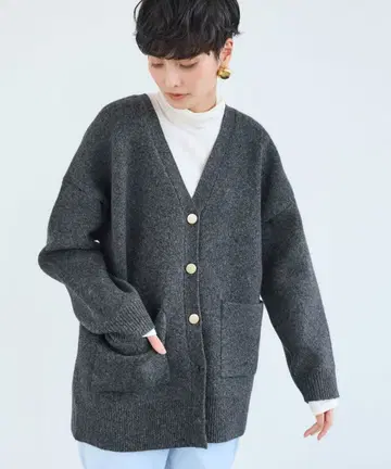 BARNYARDSTORM 포켓 W 페이스 가디건