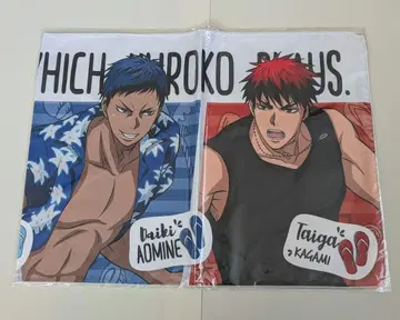 쿠로코의 농구 J-WORLD 롱 타월 아오미네 카가미 쿠로코 모모이