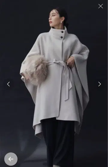 Anuans 판초 코트