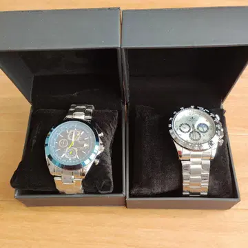 VISIONER & FOURRON 크로노그래프 시계 세트