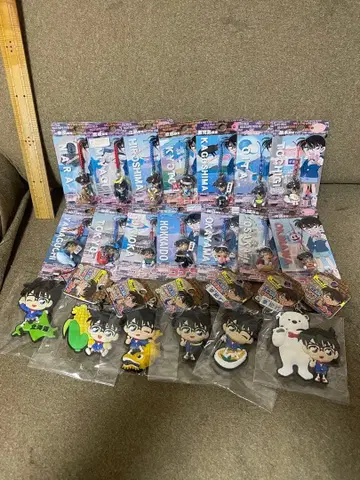 [ 묶음 판매 ] 고토치 코난 네즈케 스트랩 러버 마스코트