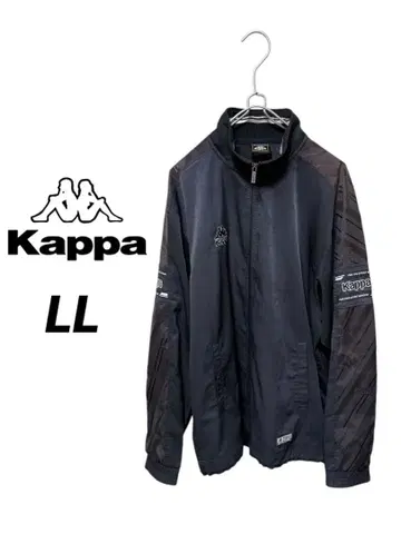 Kappa 남성용 블랙 집업 자켓 O 사이즈