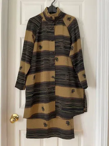 컨디션 최상 시선당 히토시 타무라 크레이프 원단 셋업