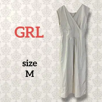 그레일 [ M ] 코튼 린넨 롱 플레어 원피스 캐슈넛 V넥