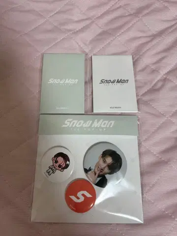 Snow Man 무카이 코지 한국 팝업 트레이딩 카드 AB 캔뱃지