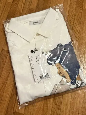 graniph 마츠모토 타이요 루즈핏 셔츠 M 사이즈 미개봉 새상품