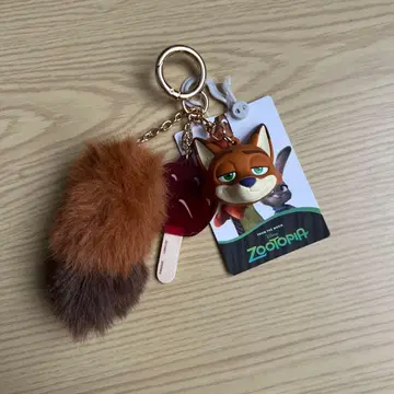 오늘 발송 주토피아 시마무라 입체 참 닉 와일드 키링