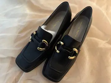 Oriental Traffic 블랙 로퍼