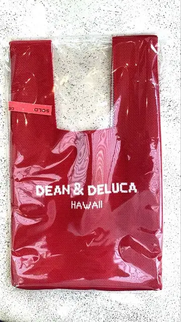 홀리데이 한정판 DEAN&DELUCA 하와이 니트 백