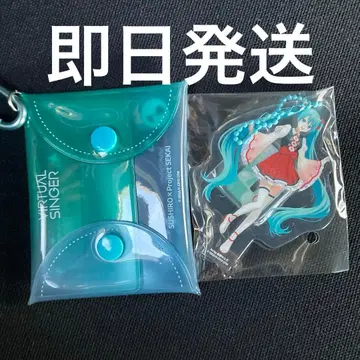 프로세카 스시로 콜라보 아크릴 스탠드 파우치 하츠네 미쿠