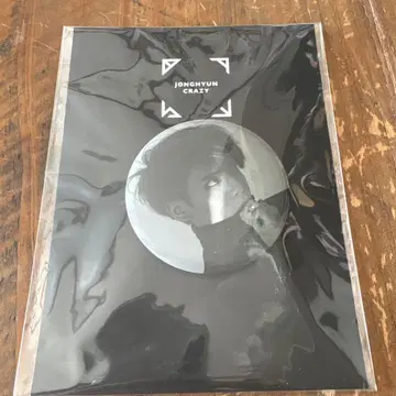 종현 캔뱃지 CRAZY 공식 굿즈 SHINee 3