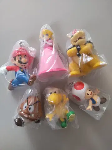 슈퍼 마리오 마스코트 참 컬렉션 2 (6종) 가챠