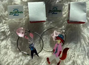 시마무라 주토피아 아크릴 키링 세트