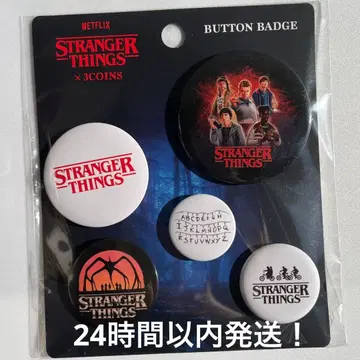 24시간 이내 발송 기묘한 이야기 쓰리코인즈 캔뱃지 새상품