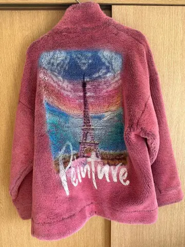 더블렛 에펠탑 페인트 포 자켓