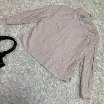 컨디션 최상 YAECA 야에카 긴팔 셔츠 베이지 일본제 코튼 S 사이즈