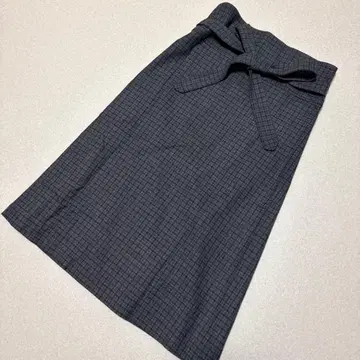 랩스커트 체크 바카