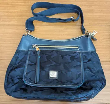 크리스찬 올리비에 네이비 숄더백