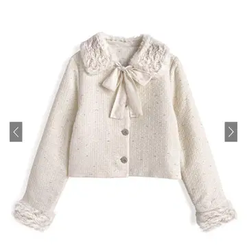 티펫 라메 트위드 비쥬 자켓[gn555]