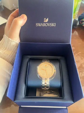 [ 미사용 새상품 레어 ] 스와로브스키 코스모폴리탄 콤비 컬러