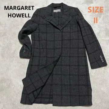 마가렛호웰 체스터 코트 울 코트 2 사이즈 그레이