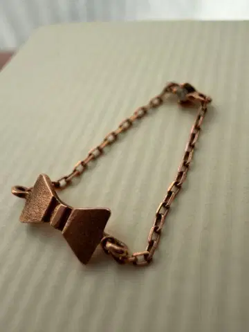 ete 리본 다이아몬드 체인 반지