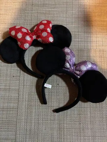 머리띠 디즈니 Disney 미니 2개 세트