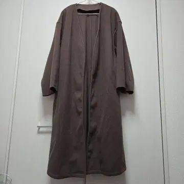 Coca 롱 코트 브라운