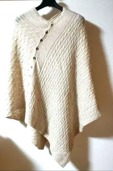 23구 아이보리 판초