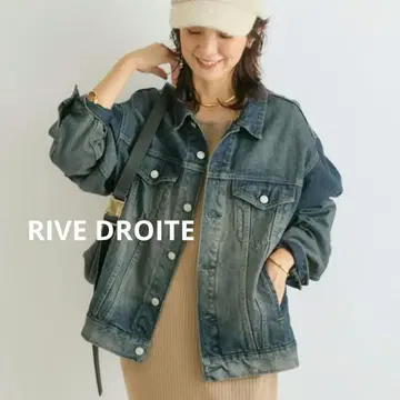 새상품급 RIVE DROITE MONN.:. 데님 자켓 그라데이션