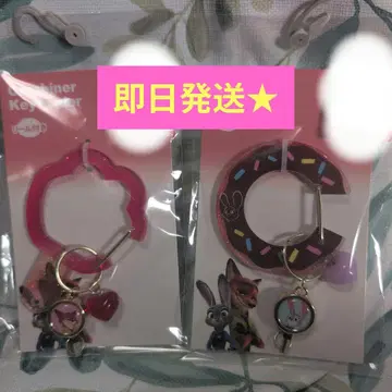 시마무라 x 주토피아 릴 달린 카라비너 닉 & 주디 세트