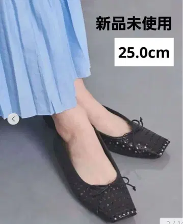 [ 미사용 새상품 ] Chembur 챔버 스터드 플랫슈즈