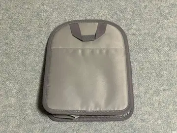 그레이 나일론 파우치 복수 포켓 부착